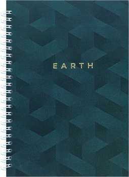 Блокнот Axent на спіралі Earth Colors А5 у клітинку 96 аркушів (8032-26-A)