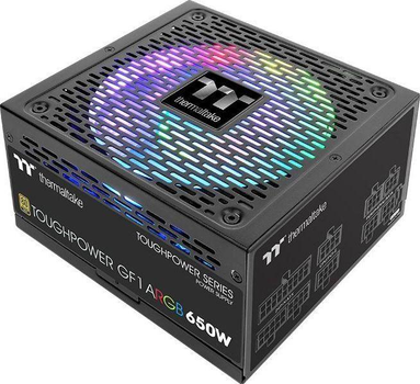 Блок живлення Thermaltake Toughpower GF1 ARGB 650W (PS-TPD-0650F3FAGE-1)