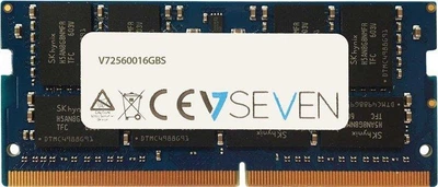 Пам'ять для ноутбуків V7 SODIMM DDR4 16 GB 3200 MHz (V72560016GBS)(11212692)