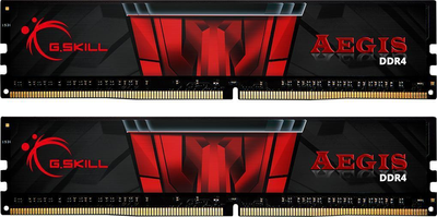Пам'ять для настільних комп'ютерів G.Skill 16 GB (2x8GB) DDR4 2133 MHz AEGis (F4-2133C15D-16GIS)