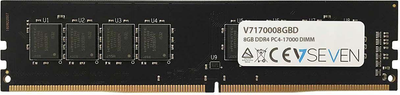 Пам'ять для настільних комп'ютерів V7 DDR4 8 GB 2133MHz CL15 (V7170008GBD)