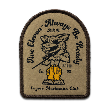 Нашивка 5.11 Tactical Coyote Hunter Patch Coyote