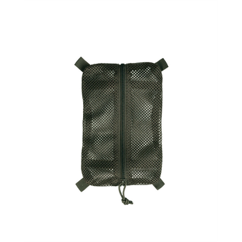 Підсумок універсальний сітчастий Sturm Mil-Tec Mesh Bag with Velcro L Olive (16003601-L)