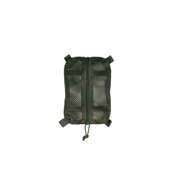 Подсумок универсальный сетчастый Sturm Mil-Tec® Mesh Bag with Velcro L Olive (16003501-L)