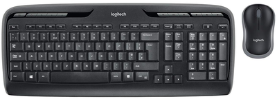 Zestaw bezprzewodowy Logitech MK330 Wireless Black (920-003986)