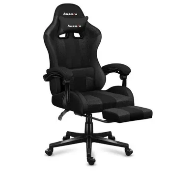 Комп'ютерне крісло для геймера Huzaro Force 4.7 Carbon Mesh Black