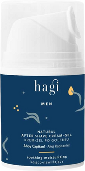 Крем-гель після гоління Hagi Men заспокійливий 50 мл (5905214945749)