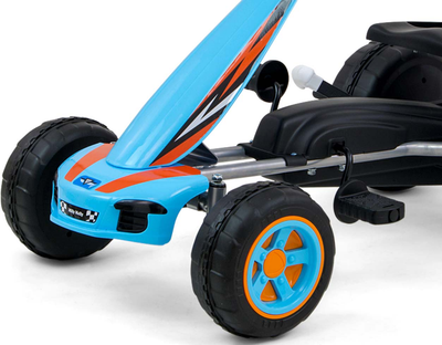 Gokart na pedały Milly Mally Viper Blue (5901761125832)