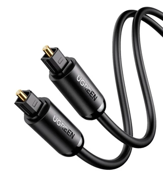 Аудіокабель UGREEN AV122 Toslink Optical Audio Cable 2m (Black)(UGR-70892) (UGR-70892)