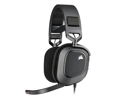 Навушники з мікрофоном Corsair HS80 RGB USB Carbon (CA-9011237)