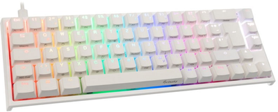 Klawiatura przewodowa Ducky One 2 SF Cherry MX Blue USB White (DKON1967ST-CDEPDWWT1)