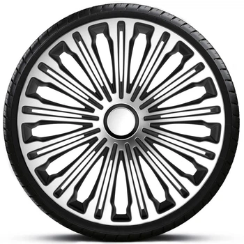 Колпаки для дисков Argo R15 Volante Silver-Black черно-серебристые