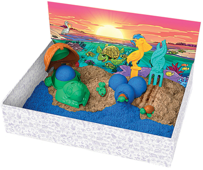 Кінетичний пісок Kinetic Sand Пляж черепашок 396 г (0681147012790)