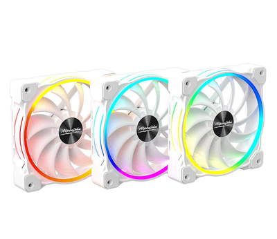 Вентилятор Alpenfohn Wing Boost 3 ARGB 120mm High Speed 3-pack White (84000000165)