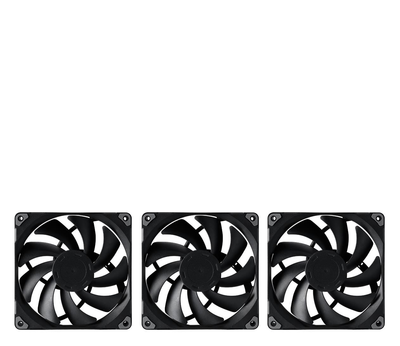 Вентилятор Phanteks M25 Fan Black Triple Pack (PH-F140M25_PWM_BBK01_3P)