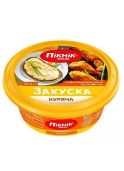 Закуска куряча Пікнік 100 г х 3 шт