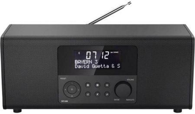 Радіоприймач Hama DR1400 Black