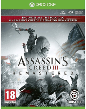 Гра Xbox One Assassins Creed 3 And AC Liberation Remaster (Blu-ray диск) (3307216111818)