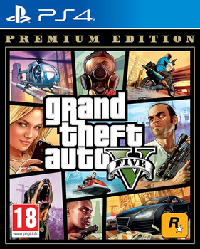 Gra PS4 Grand Theft Auto V Premium Edition (Blu-ray) (5026555424295)