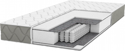 Ортопедичний матрац Smart Mattresses SpringFoam New 90х190 см (253301-90190)