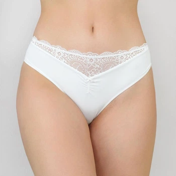 Женские трусы Acousma P 6286 белый XXL