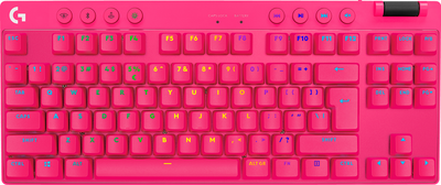Клавіатура Logitech G PRO X TKL Lightspeed Magenta (920-012159)