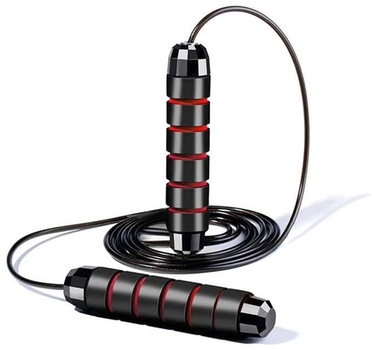 Скакалка скоростная EasyFit EF-1912 260 см Черная (56003343) 