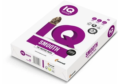 Папір офісний IQ Smooth А4 300 г/м2 150 листів білий