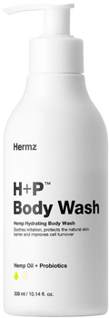 Гель для миття тіла Hermz H + P зволожуючий 300 мл (5907222288245)