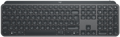 Клавіатура бездротова Logitech MX Keys for Business Wireless Black (920-010251)