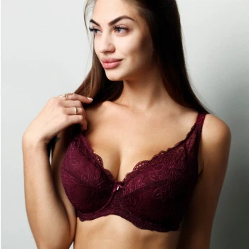 Бюстгальтер Diorella 69195 E бордовый 100E
