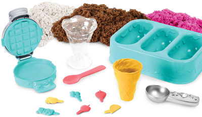 Кінетичний пісок Kinetic Sand Фабрика морозива та десертів 454 г (0778988324486)
