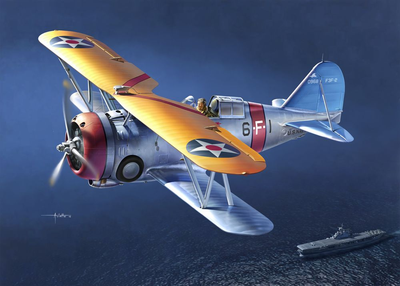 Model do składania Academy Hobby US Navy Fighter F3F-2 skala 1:48 (8809258922810)