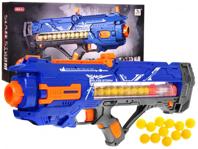 Гвинтівка Blaze Storm Напівавтоматичний з прицільною мушкою та пінопластовими кульками 12 шт (5903864902761)