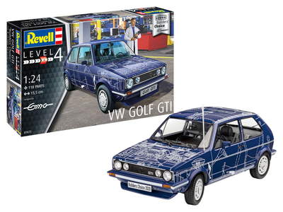 Збірна модель Revell VW Golf GTI Builders Choice масштаб 1:24 (4009803076737)