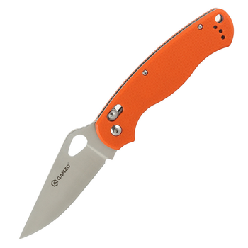 Нож складной с клипсой Ganzo G729-OR оранжевый