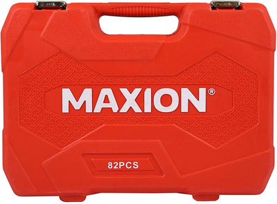 Набор инструментов Maxion 1/2” и 1/4” Cr-V 82 единицы (MXTL-PC82)