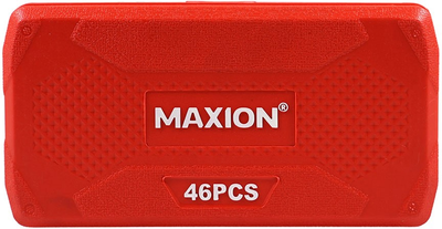Набор инструментов Maxion 1/4" Cr-V 46 единиц (MXTL-PC46)
