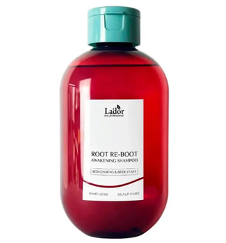 Шампунь для волос с женьшенем и пивными дрожжами - La'dor Root Re-Boot Awakening Shampoo Red Ginseng & Beer