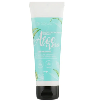 Освежающий дезодорирующий крем для ног с экстрактом алоэ - Barwa Balnea Refreshing Foot Deodorant Cream With