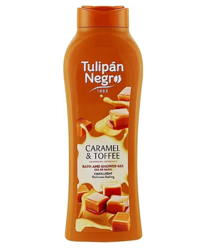 Гель для душу "Карамельний крем" — Tulipan Negro Caramel & Toffee Shower Gel, 650 мл