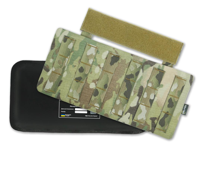 Універсальна сумка-захист попереку з балістичним пакетом 1 клас захисту Militex cordura USA Мультикам