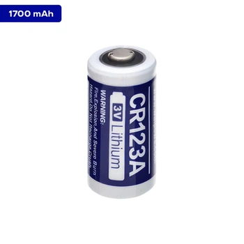 Циліндрична батарейка літієва CR123A 1700mAh 3V Lithium