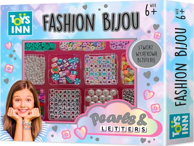 Набір для виготовлення біжутерії Toys Inn Pearl and Letters (5901583298219)