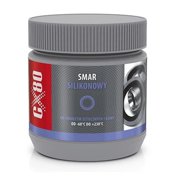 Силиконовая смазка CX-80 Silicone Grease -60°C до +230°C, 500 г (SS500G)