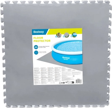 Пінопластовий килимок під басейн Bestway Foam Mat 78 x 78 см (6941607345689)