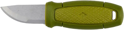 Туристичний маленький ніж з кресалом Morakniv Eldris Neck Knife Green нержавіюча сталь