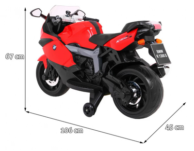 Motocykl elektryczny Ramiz BMW K1300S Czerwony (5903864903942)