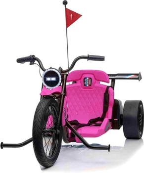 Gokart elektryczny Ramiz Drift Bike 21 Różowy (5903864942026)
