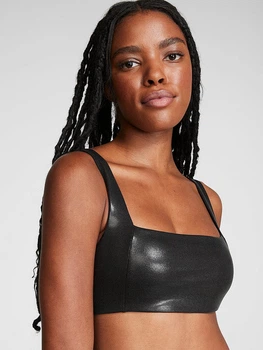 Спортивний топ для фітнесу жіночий Victoria's Secret 519538043 L Чорний (1159805545)